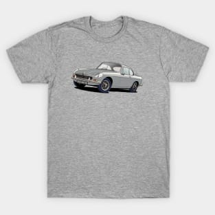 MGB Berlinette in Silver T-Shirt